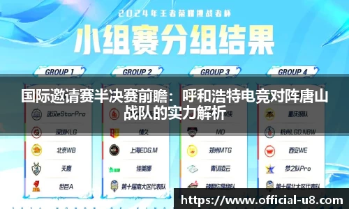国际邀请赛半决赛前瞻：呼和浩特电竞对阵唐山战队的实力解析